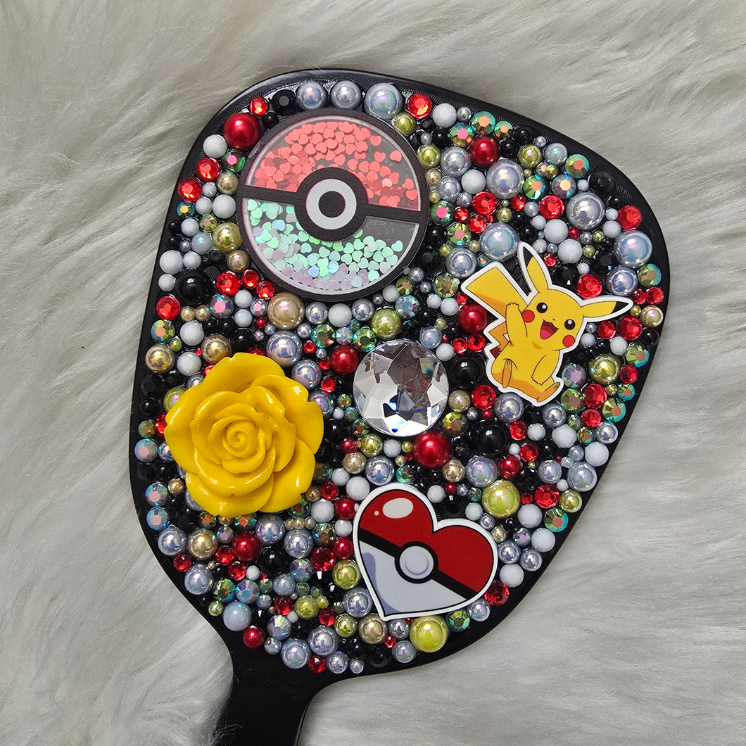 Custom Handheld Mirror - Gotta Catch Em All