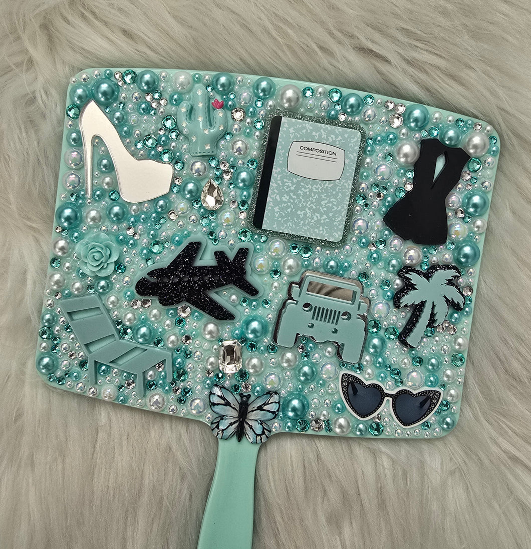 Custom Handheld Mirror - Vacation Vibes