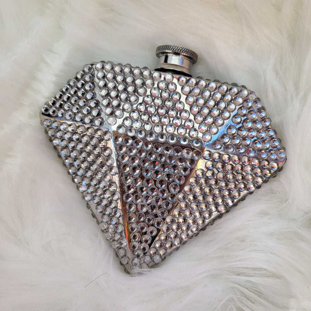 Blinged Diamond Flask