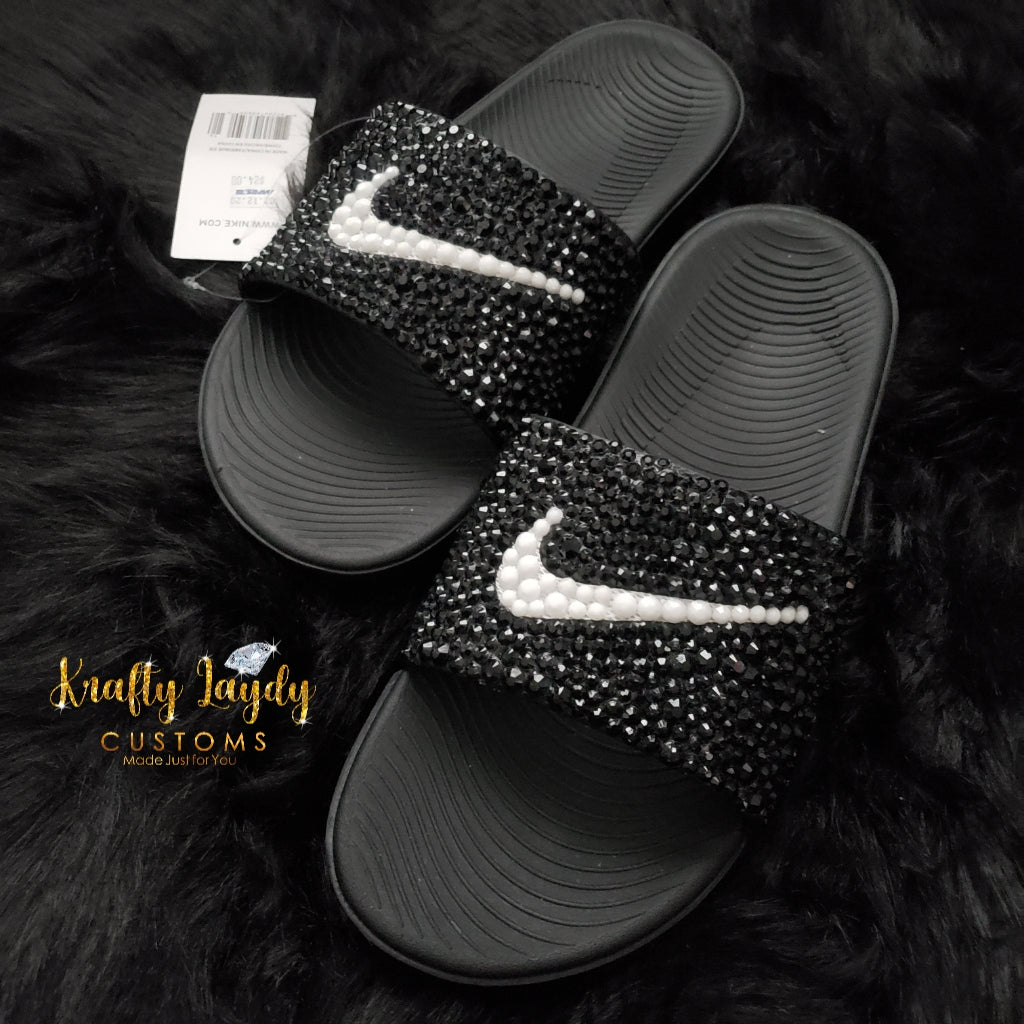 Black bling online slides