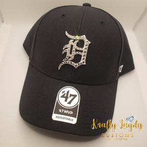 Custom Baseball Cap w/ Swarovski Crystals